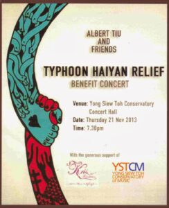Haiyan Benefit Concert